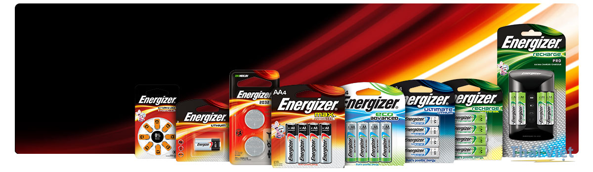 Cung cấp Pin Energizer - Pin sạc chính hãng, uy tín, bảo hành chất lượng tốt
